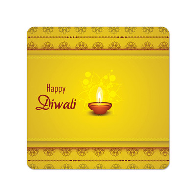 Fridge Magnet Square - Diwali